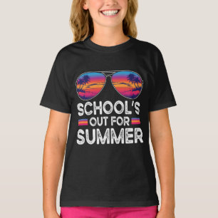 Camiseta La escuela está fuera para el verano