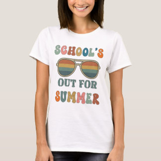Camiseta La escuela está fuera para el verano