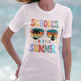 CAMISETA LA ESCUELA ESTÁ FUERA PARA EL VERANO