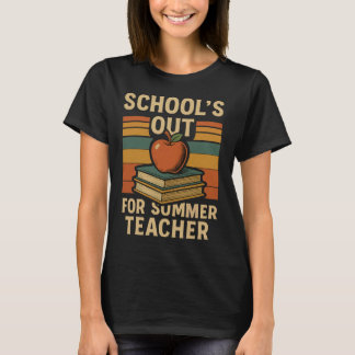 Camiseta La escuela está fuera para el verano