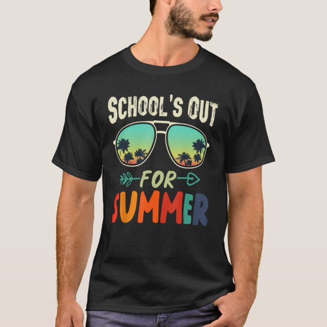 Camiseta La escuela está fuera para el verano Guay Gafas de (Anverso)