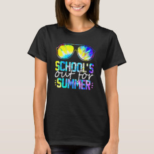 Camiseta La escuela está fuera para los lentes de verano el