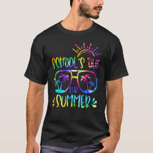 Camiseta La escuela está fuera para los lentes de verano el