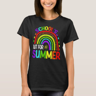 Camiseta La escuela está fuera para los profesores de veran