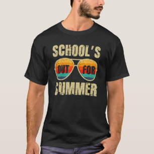 Camiseta La escuela está fuera para vacaciones de verano Vi