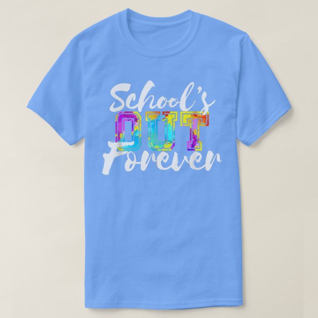 Camiseta La escuela está para siempre para los profesores f (Diseño del anverso)