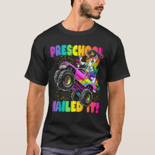 Camiseta La escuela preescolar la clavó monstruo de unicorn