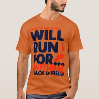 Camiseta La Escuela Secundaria Cooperton Correrá Para