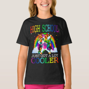 Camiseta La Escuela Secundaria Recibe Un Gran Colorido Unic