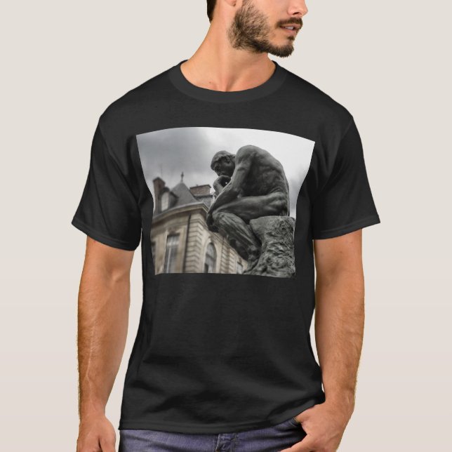Camiseta La escultura de Rodin en París (Anverso)