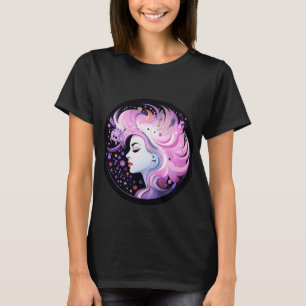 Camiseta "La esencia de la elegancia" Belleza femenina