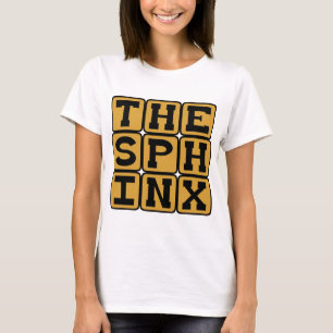 Camiseta La Esfinge, Figura Mitológica de Giza