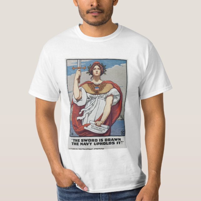 Camiseta "La Espada está Desenvainada..." (Anverso)
