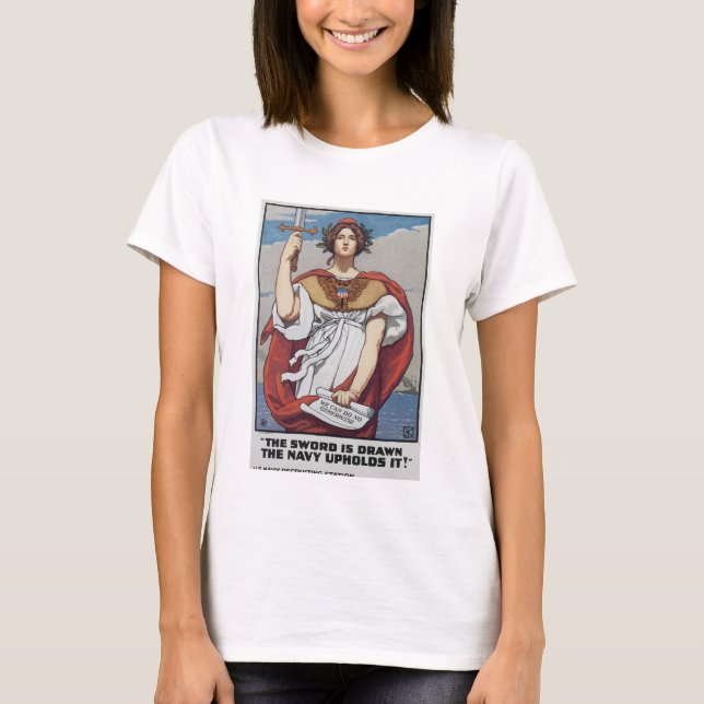 Camiseta "La espada está dibujada..." (Anverso)