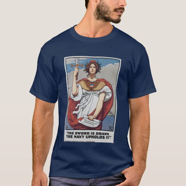 Camiseta "La espada está dibujada..." (Anverso)