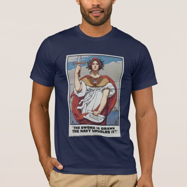 Camiseta "La espada está dibujada..." (Anverso)