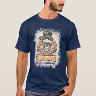Camiseta La especia de calabaza hace que la tía se sienta b