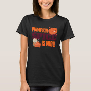 Camiseta La Especie De Calabaza Es Bonito Pie Latte Fall PS