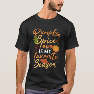 Camiseta La Especie De Calabaza Es Mi Caída De Temporada Fa