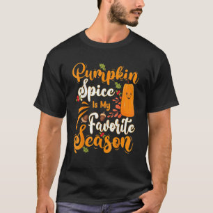 Camiseta La Especie De Calabaza Es Mi Caída Favorita De Tem