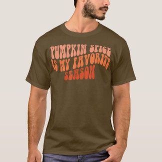 Camiseta La Especie De Calabaza Groovy Es Mi Caída favorita