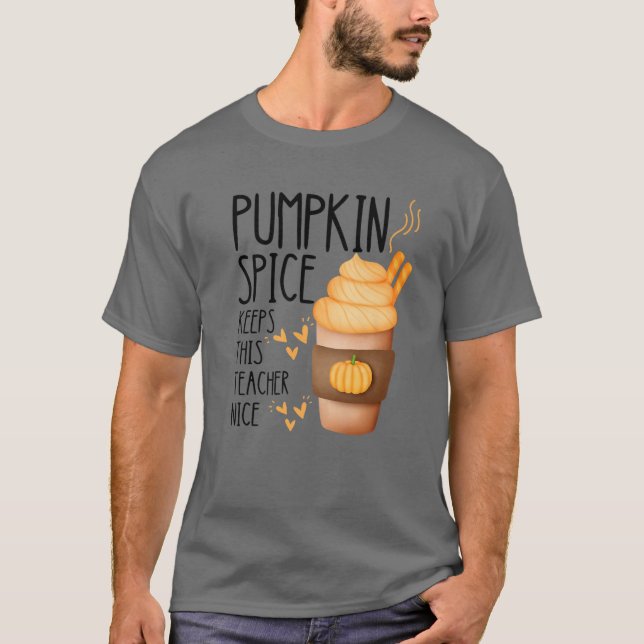 Camiseta La Especie De Calabaza Mantiene A Este Profesor Bo (Anverso)