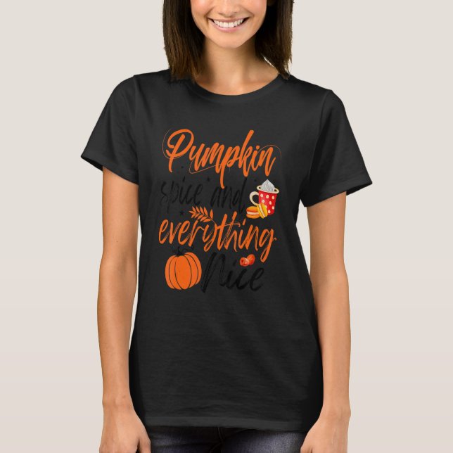 Camiseta La Especie De Calabaza Y Todo Lo Agradable Cae De  (Anverso)