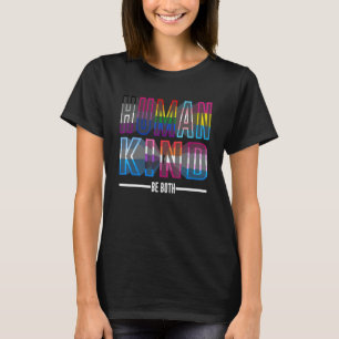 Camiseta La especie humana sea el orgullo arcoiris del alia
