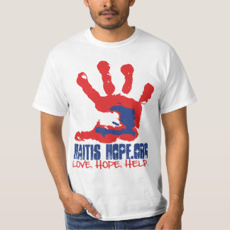 Camiseta La esperanza de Haití