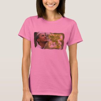 Camiseta La esperanza de largo envuelta de las señoras está