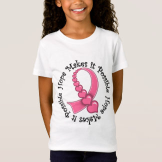 Camiseta La esperanza del CÁNCER de PECHO lo hace posible