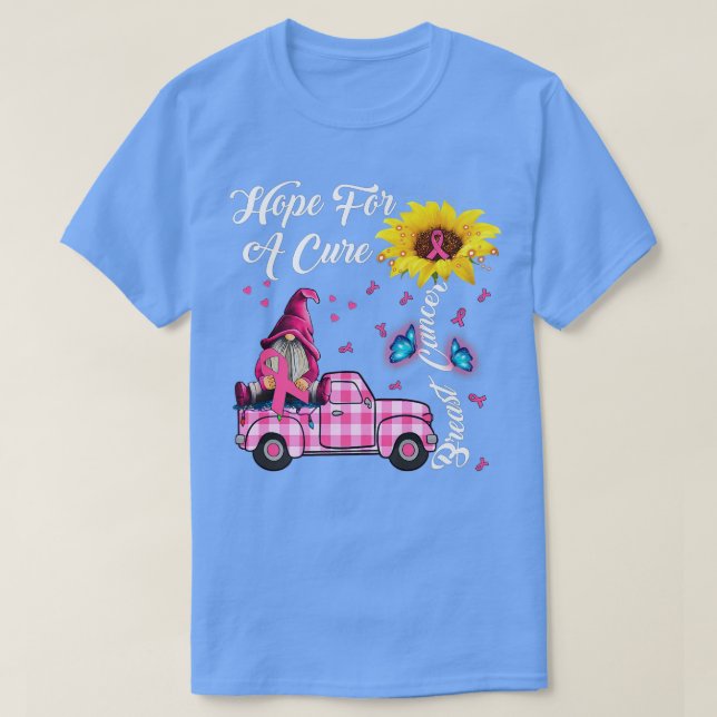 Camiseta La Esperanza Del Girasol Para Una Concienciación S (Diseño del anverso)