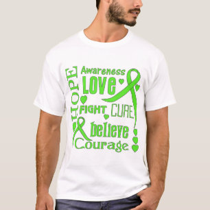 Camiseta La esperanza del linfoma de Non-Hodgkins redacta