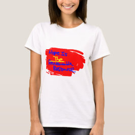 Camiseta La esperanza es EL recurso renovado