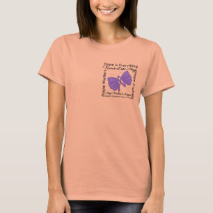 Camiseta La esperanza es todo - conciencia del cáncer