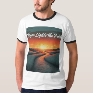 Camiseta La esperanza ilumina el camino