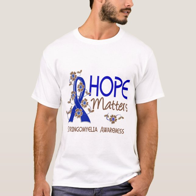 Camiseta La esperanza importa 3 Syringomyelia (Anverso)