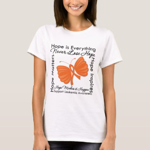 Camiseta La esperanza lo es todo - Conciencia sobre la leuc