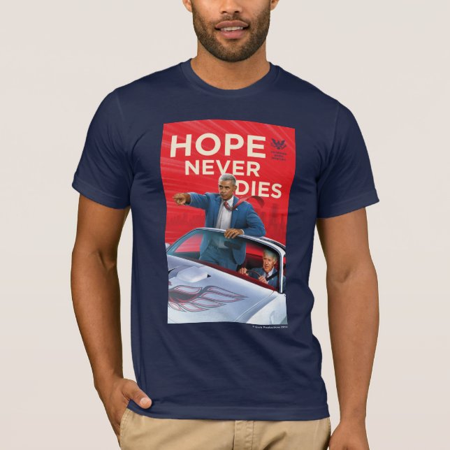 Camiseta La esperanza nunca muere (Anverso)
