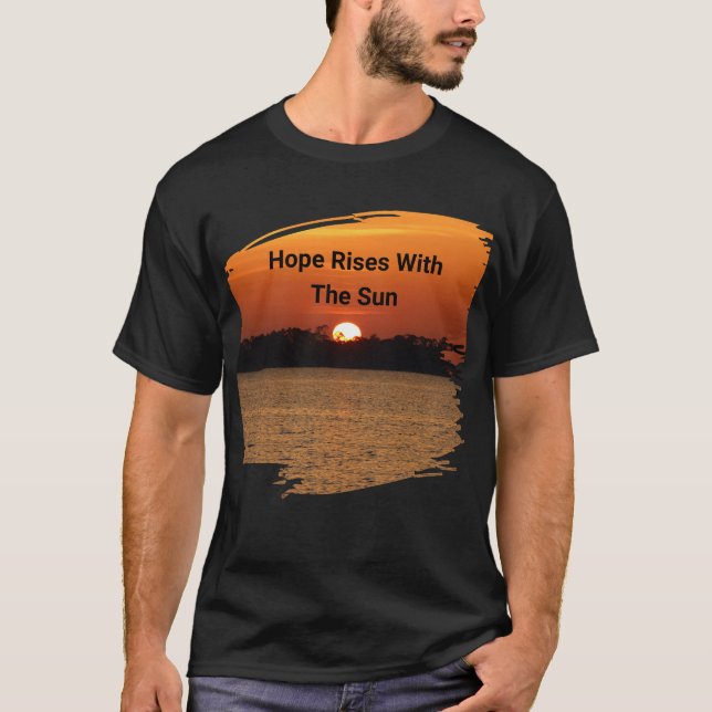 Camiseta La Esperanza Se Levanta Con El Sol (Anverso)