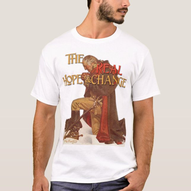 Camiseta La esperanza y el cambio reales (Anverso)