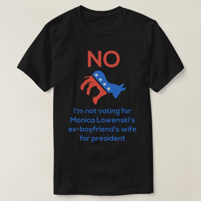 Camiseta La esposa de los Ex-novios de Mónica Lowenski (Diseño del anverso)