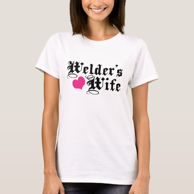 Camiseta La esposa de Welder (Anverso)