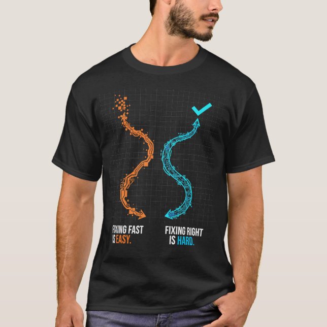 Camiseta La estabilidad es temporal DevOps bucle infinito C (Anverso)
