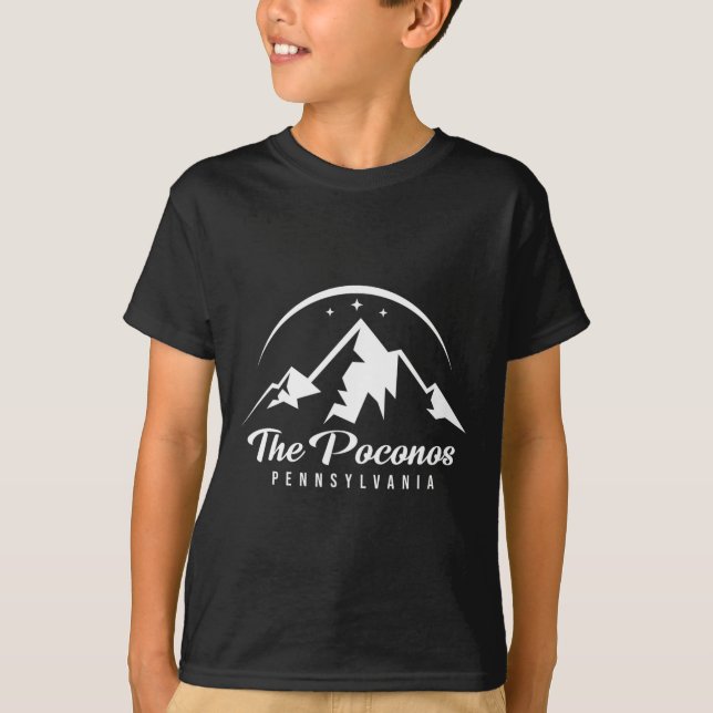 Camiseta La estación de esquí de Poconos Pennsylvania Ski S (Anverso)