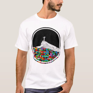 Camiseta La estatua de Cristo Redentor en Río