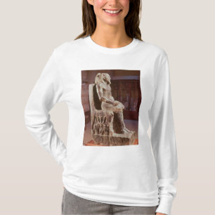 Camiseta La estatua de Khafre enthroned