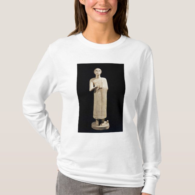Camiseta La estatua de la gran diosa, de dice Asmar (Anverso)