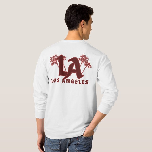 Camiseta La estética de la ciudad de Los Ángeles (Reverso completo)