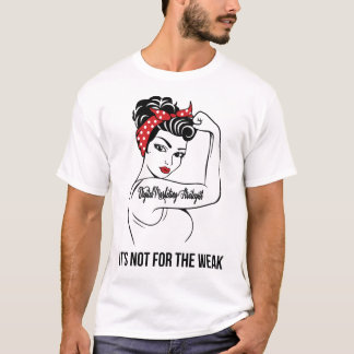 Camiseta La estrategia de marketing digital no es para débi